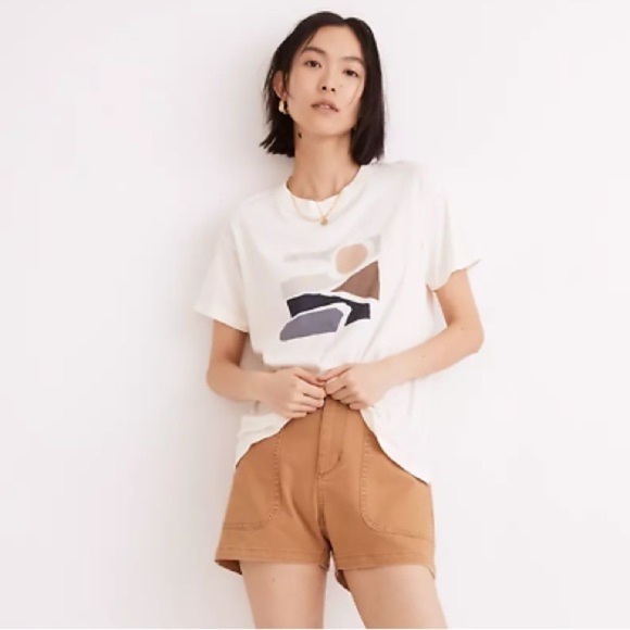 Madewell costal drive softfade cotton oversized tee - Picture 1 of 4